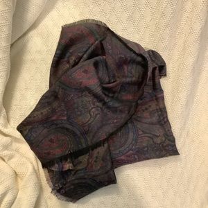 Beautiful paisley scarf.  Silk blend